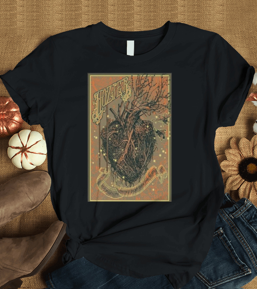 Hozier Aug 31 2024 West Valley City, UT Heart Tree T-Shirt