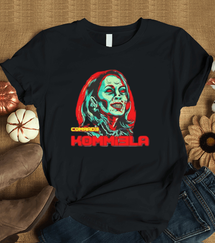 Walton and Johnson Comrade Kommiela Zombie Face T-Shirt
