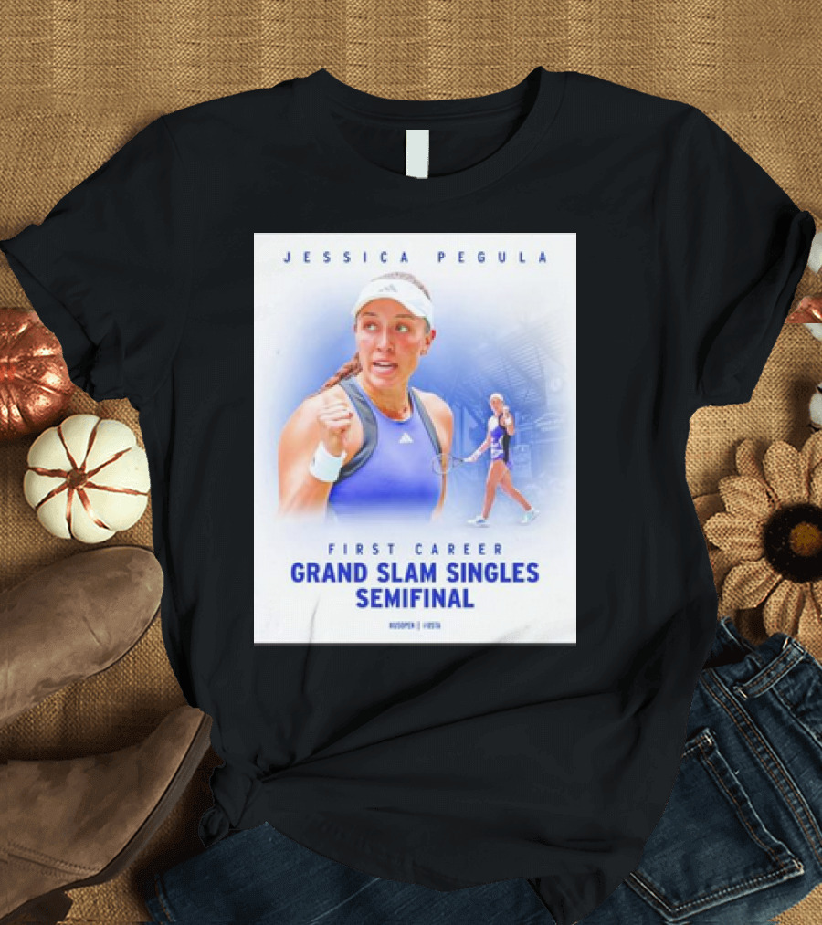 Jessica Pegula First Career Grand Slam Singles Semifinal T-Shirt