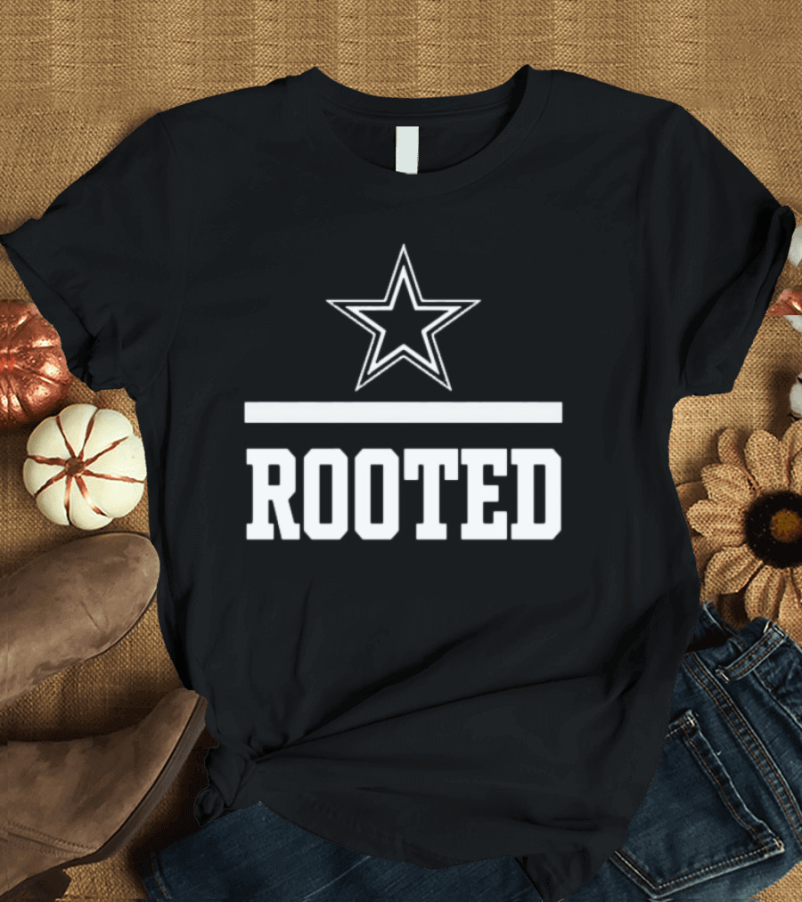 Coach Mike McCarthy Dallas Cowboys Rooted Star T-Shirt
