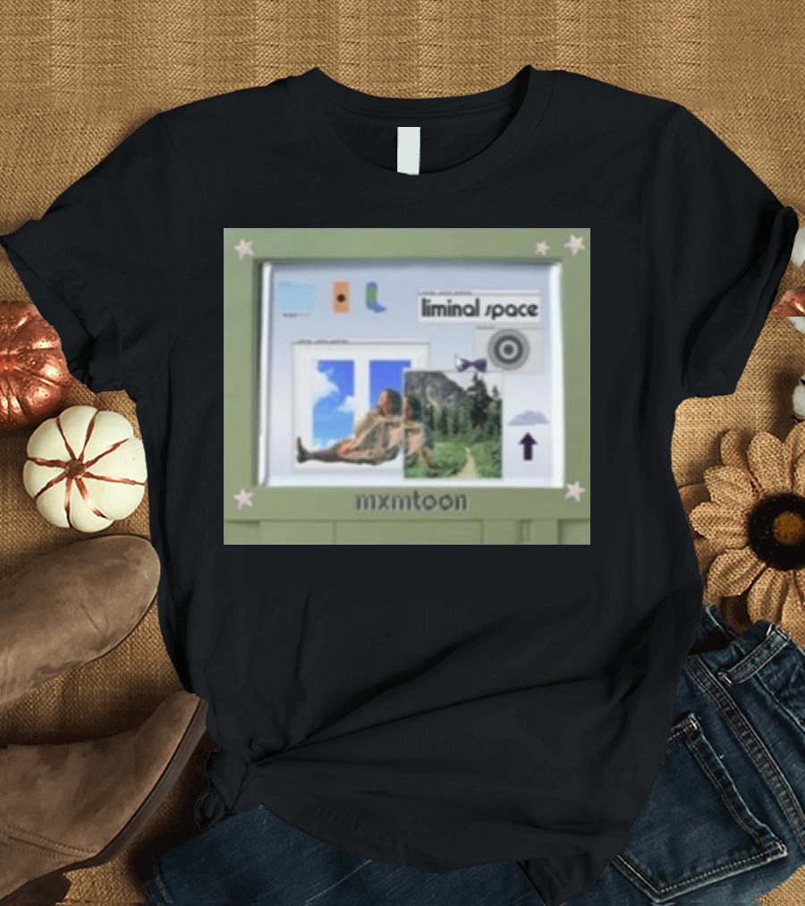 Mxmtoon Liminal Space Nostalgic Window Collage T-Shirt