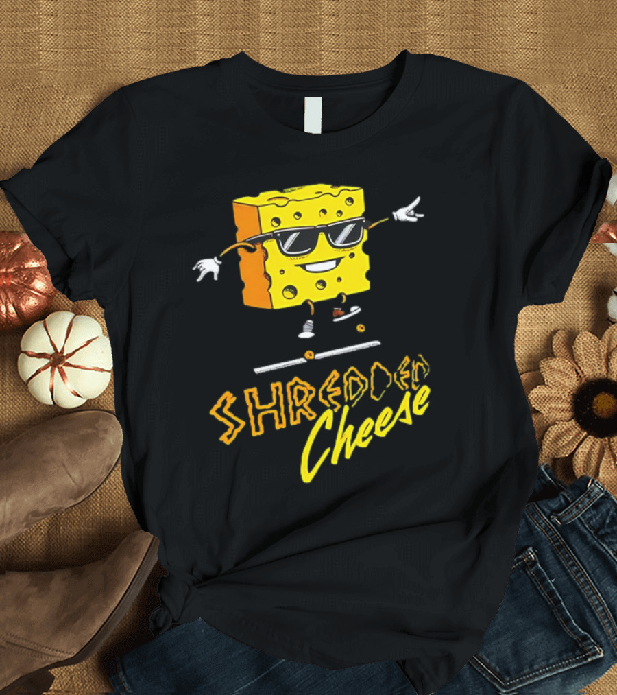 Shredded Cheese Skating Sunglasses Skateboard 2.0 T-Shirt