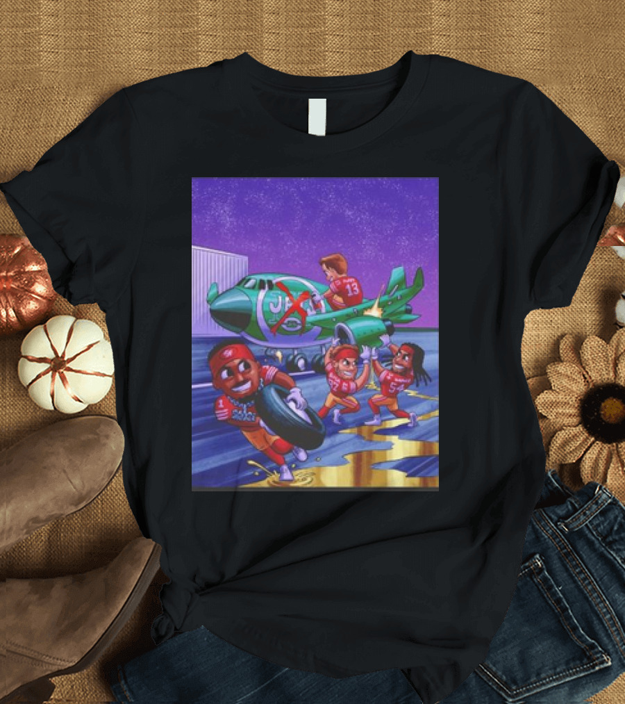 San Francisco 49ers Dismantle the New York Jets 32 19 Week Victory T-Shirt