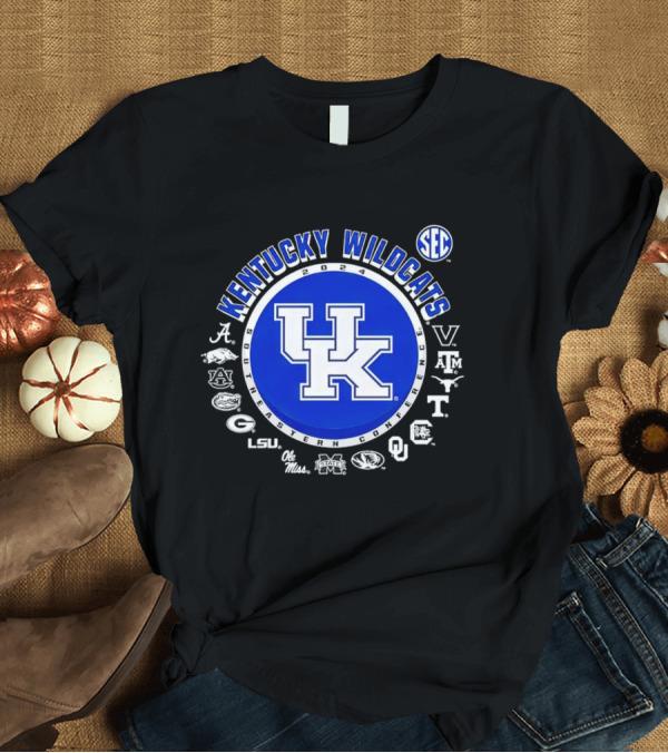 T-Shirt: Kentucky Wildcats 2024 Southeastern Conference SEC Team T-Shirt Kentucky Wildcats 2024 Southeastern Conference SEC Team T-Shirt