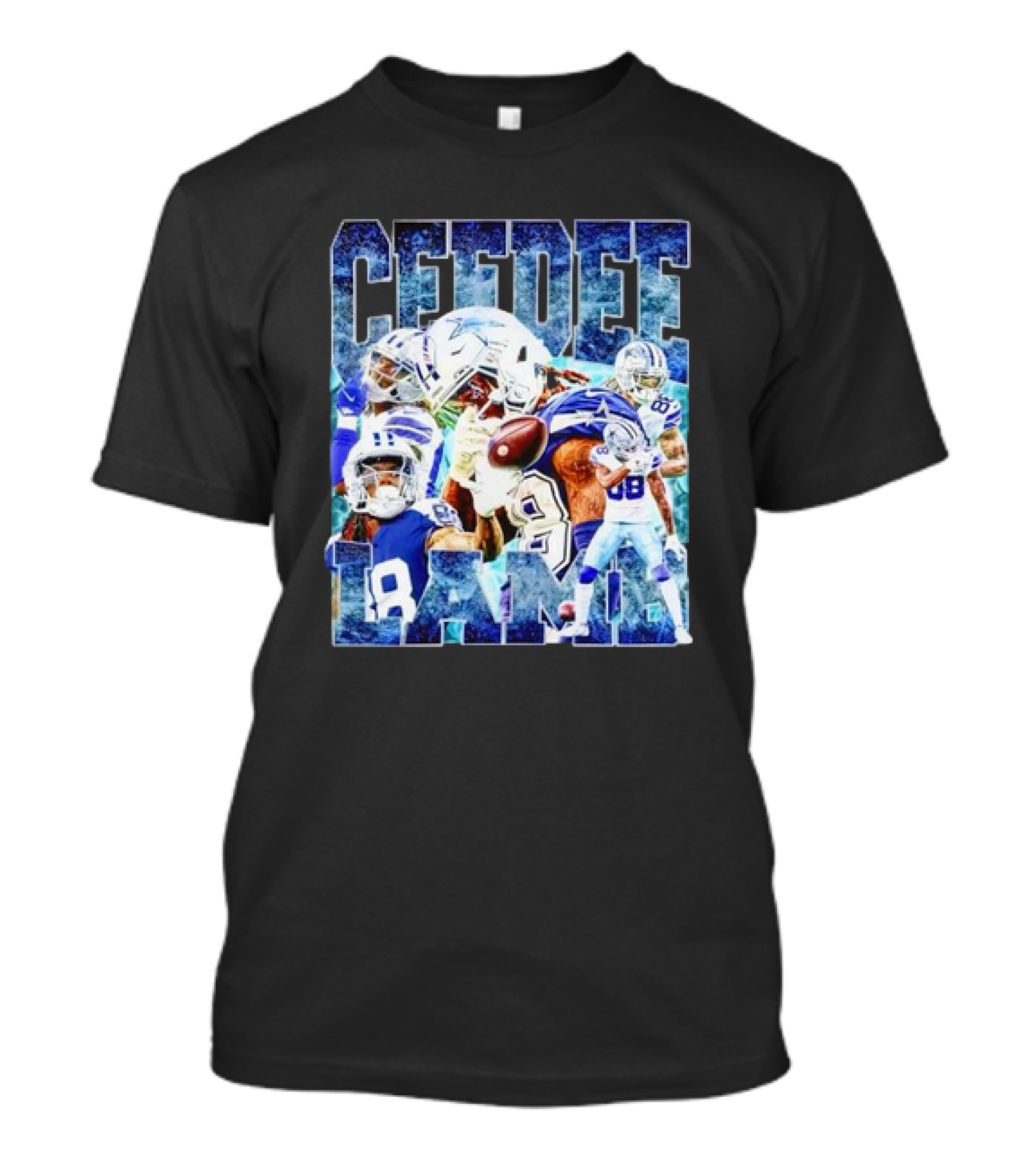 Dallas Cowboys CeeDee Lamb 88 Retro 90s NFL Football T-Shirt