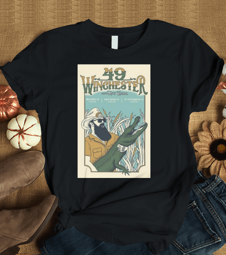 49 Winchester with Matt Koziol Orlando FL Fort Myers FL St Petersburg FL Sept 17-20 T-Shirt