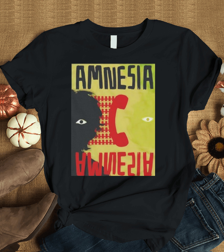 Amnesia Crumb Retro Phone Art Two-Face T-Shirt