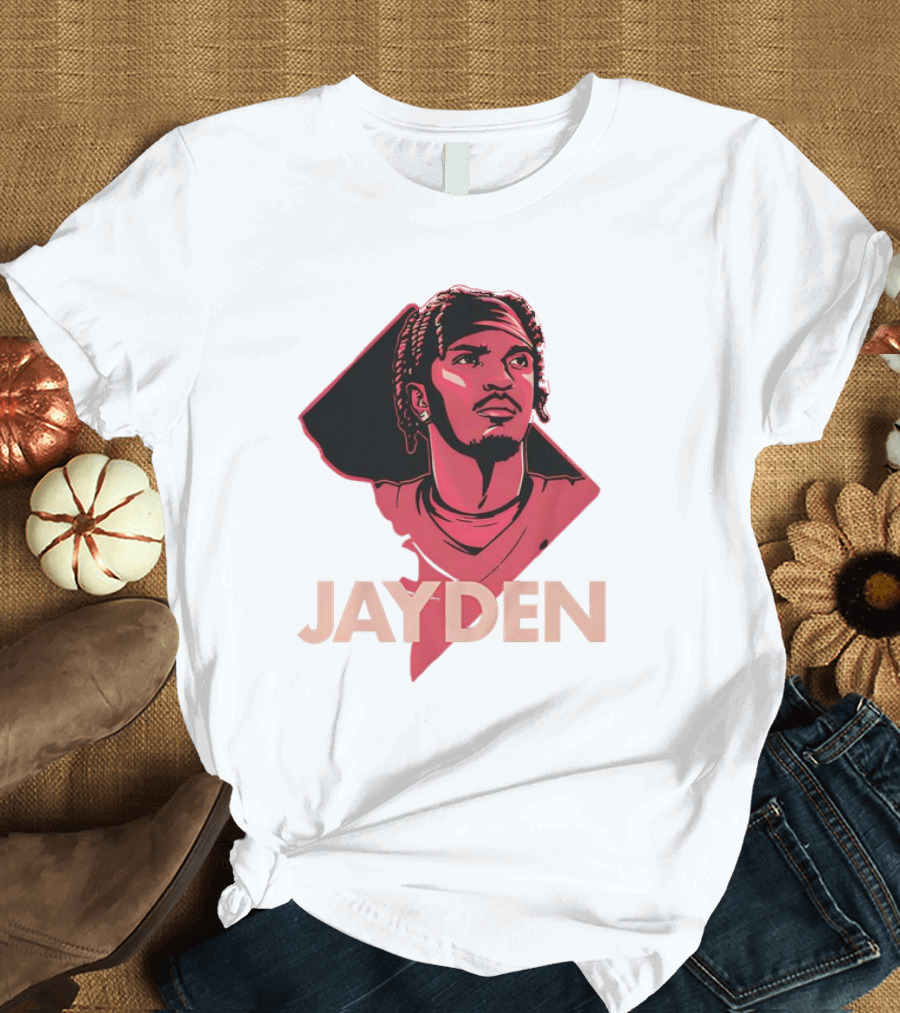 Jayden Daniels Washington Commanders Patriot T-Shirt
