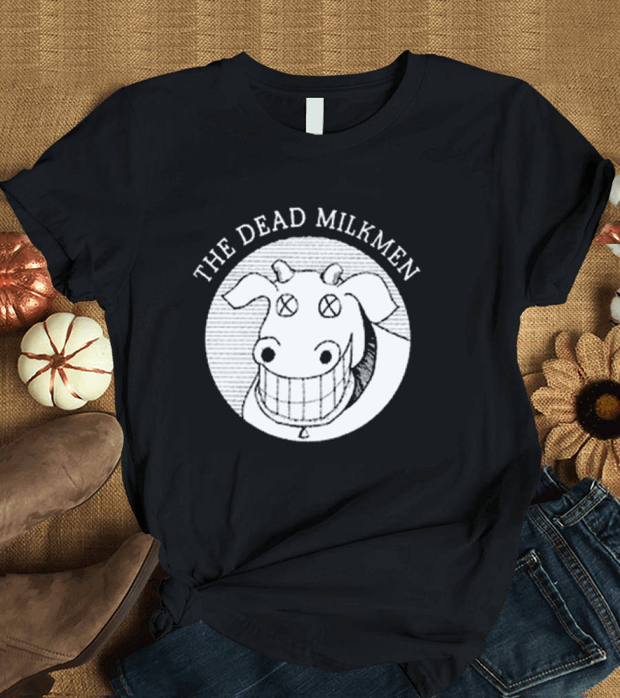 The Dead Milkmen Elsie X-Eyed Grinning Cow T-Shirt