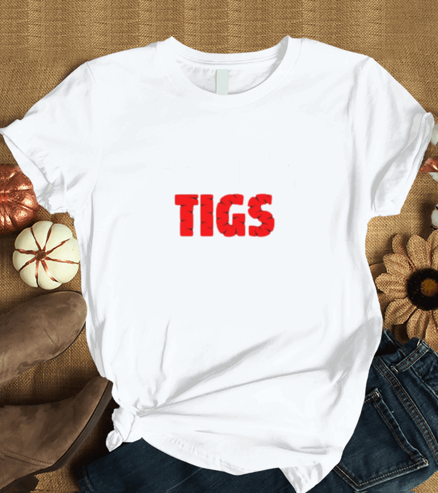 Detroit Tigs Baseball Gritty Tigs T-Shirt