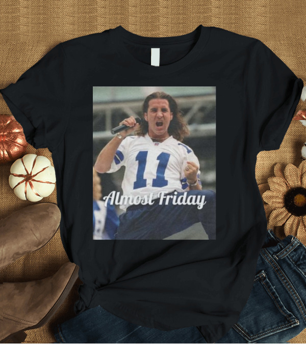 T-Shirt: Almost Friday Creed Cowboys Number 11 Jersey T-Shirt Almost Friday Creed Cowboys Number 11 Jersey T-Shirt