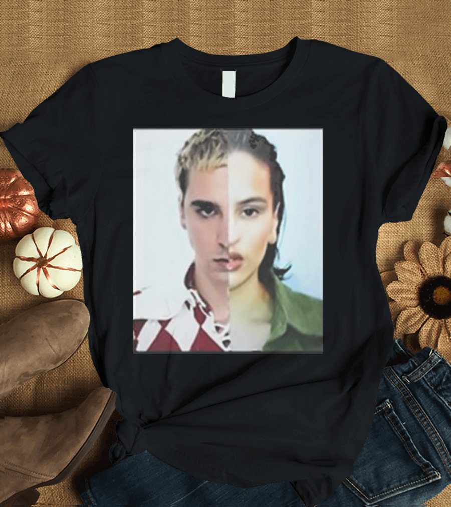 Rosalia Omega Split Face Artistic T-Shirt