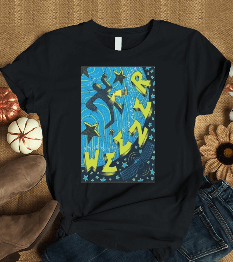 WEEZER Voyage to the Blue Planet September 28, 2024 Houston TX Event T-Shirt
