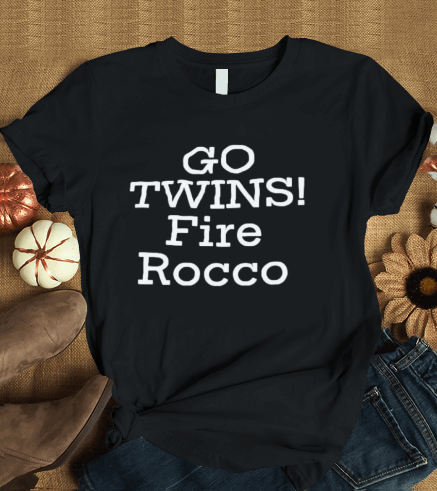 GO TWINS Fire Rocco T-Shirt