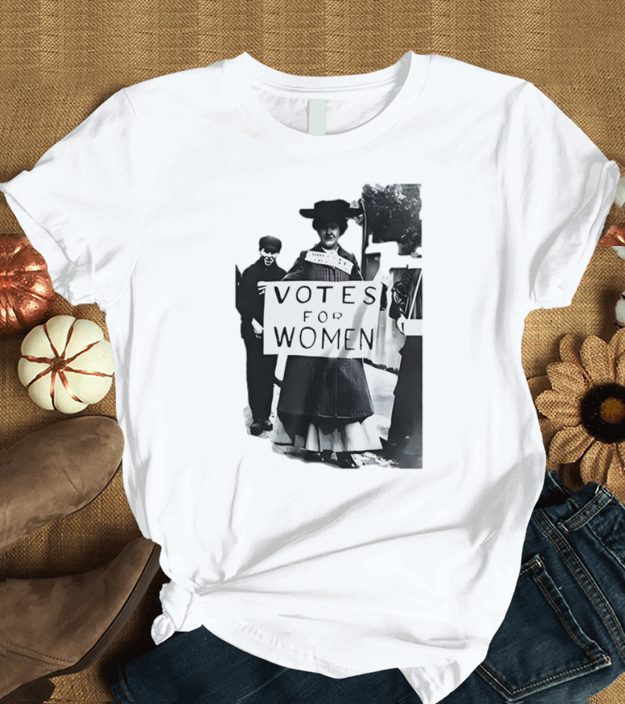 Votes for Women Vintage Suffragette Protest Historical Movement MJ Spider-Man Far From Home T-Shirt