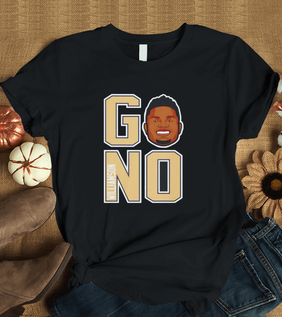 Zion Williamson GO NO Face Basketball T-Shirt