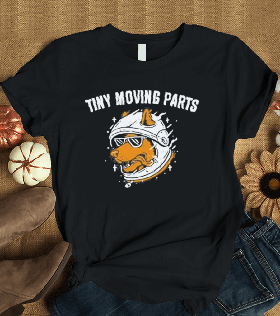 Tiny Moving Parts Astro Dog Retro Helmet Sunglasses Space T-Shirt