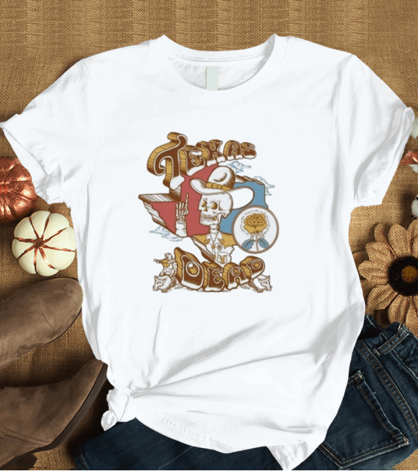 T-Shirt: Texas Dead Skeleton Cowboy Illustration Austin, Texas T-Shirt Texas Dead Skeleton Cowboy Illustration Austin, Texas T-Shirt
