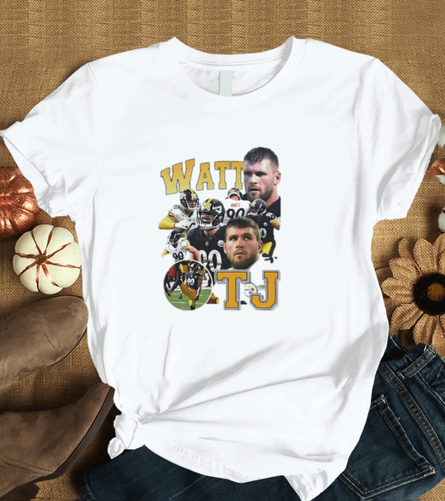 Watt Tj Pittsburgh Steelers Football 90 T-Shirt