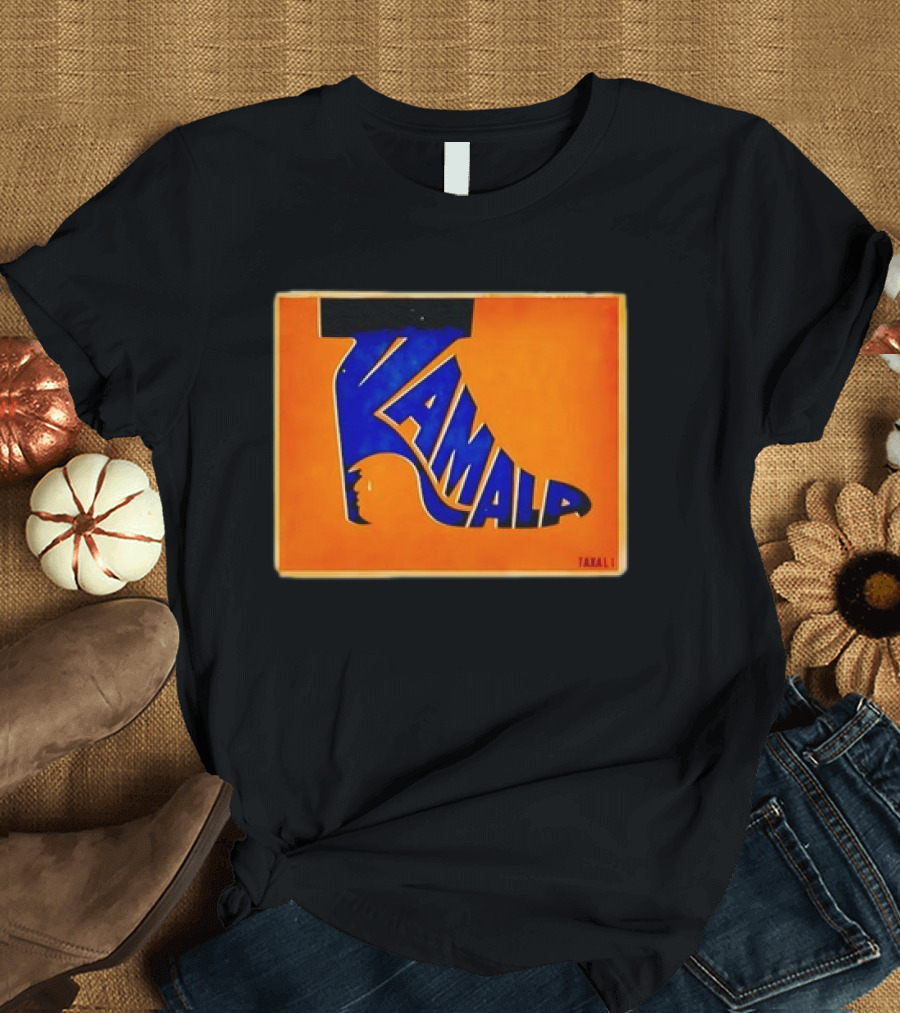 Gary Taxali Kamala Heel Retro Kamala T-Shirt