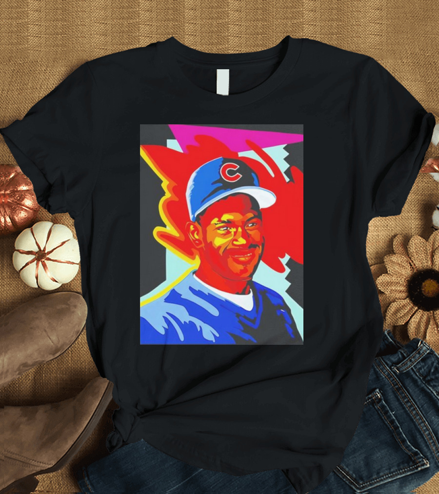 Sammy Sosa Chicago Cubs Retro Baseball T-Shirt