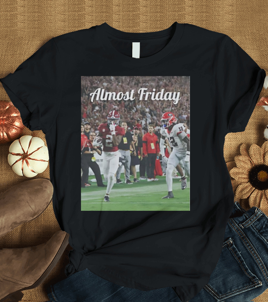 Almost Friday Ryan Williams Alabama Football Action T-Shirt
