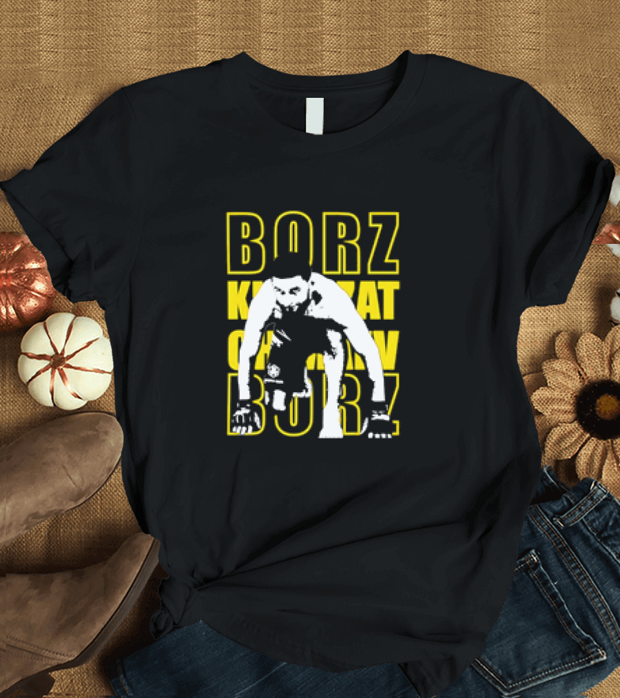 Khamzat Chimaev Borz UFC MMA Fighter T-Shirt