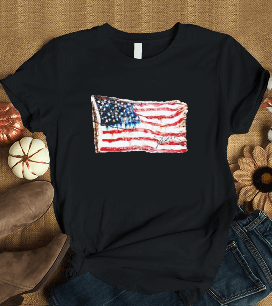 Mezak Art Old Glory US Flag Classic American T-Shirt