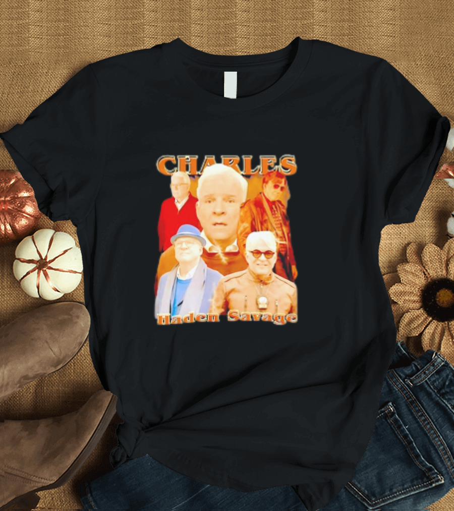 Charles Haden Savage Steve Martin Vintage Bootleg T-Shirt