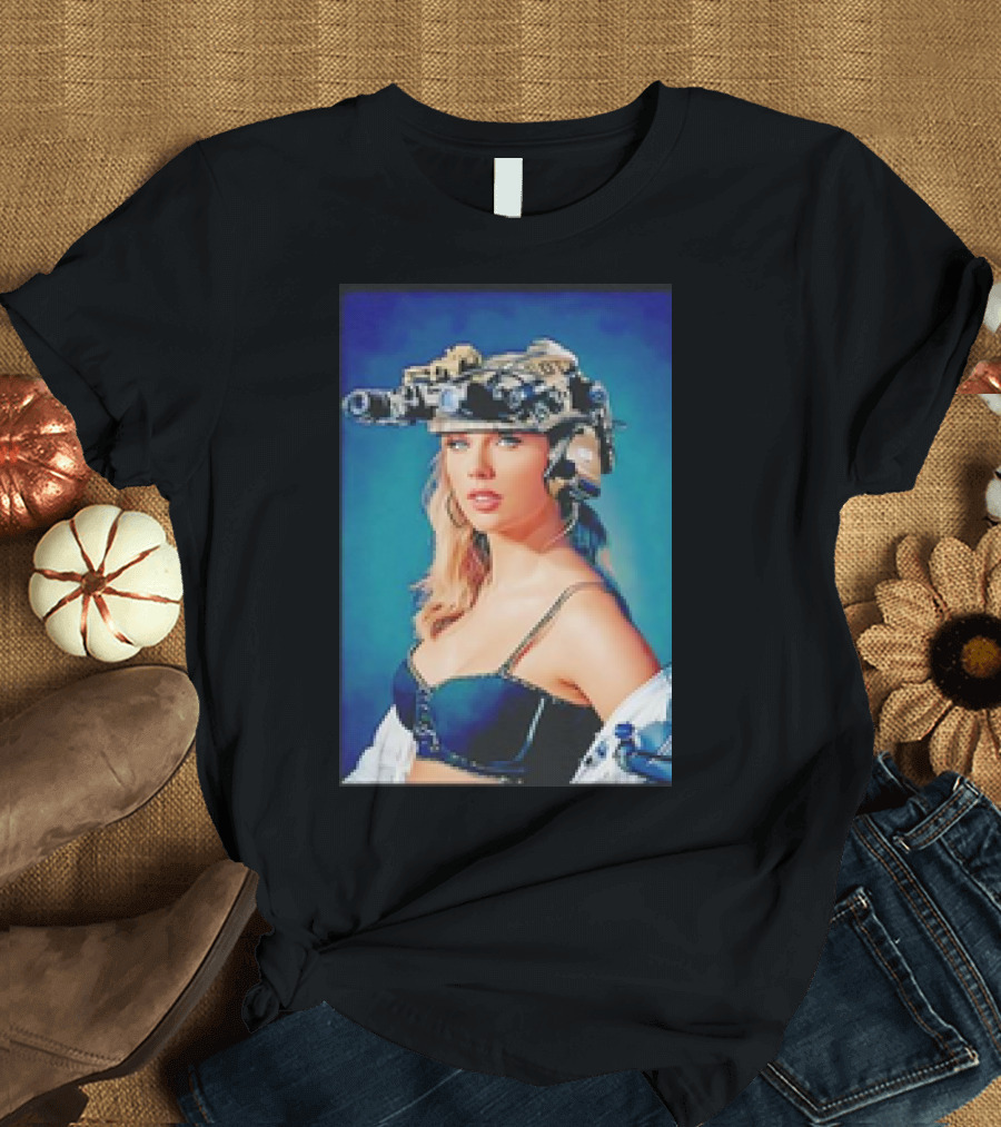 T Swizzle Retro Night Vision Helmet Picture T-Shirt