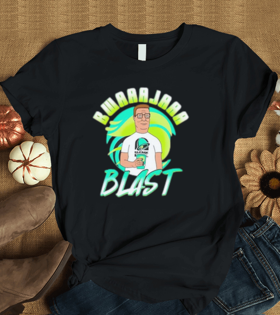 Bwaaajaa Blast Cartoon Retro H Fuel T-Shirt