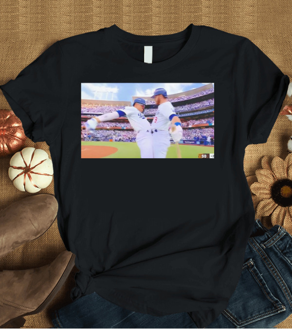 T-Shirt: Kike Hernandez Gavin Lux Dodgers T-Shirt Kike Hernandez Gavin Lux Dodgers T-Shirt