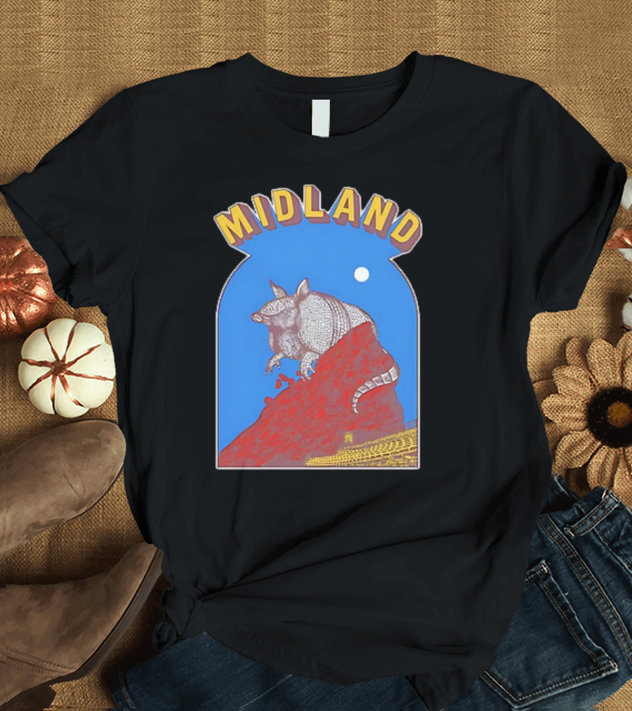 Midland Armadillo at Red Rocks Amphitheatre October 12 T-Shirt
