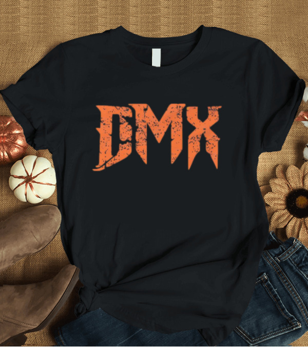 T-Shirt: DMX Mother's Milk The Boys Orange Text T-Shirt DMX Mother's Milk The Boys Orange Text T-Shirt