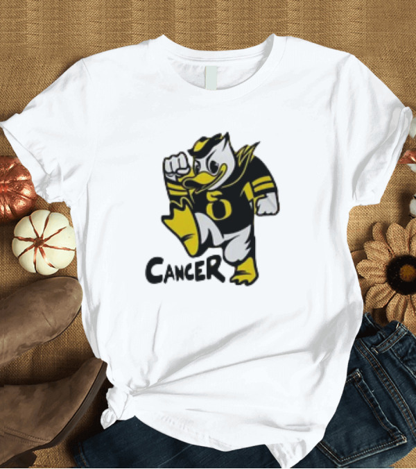 T-Shirt: Oregon Ducks Cancer Awareness Stomp Out T-Shirt Oregon Ducks Cancer Awareness Stomp Out T-Shirt