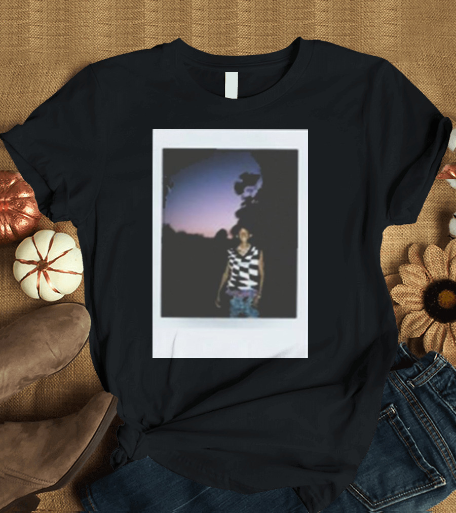Jaden Smith 2024 Case Study Of The Long Term Effects Of Young Love Twilight Scene Striped T-Shirt