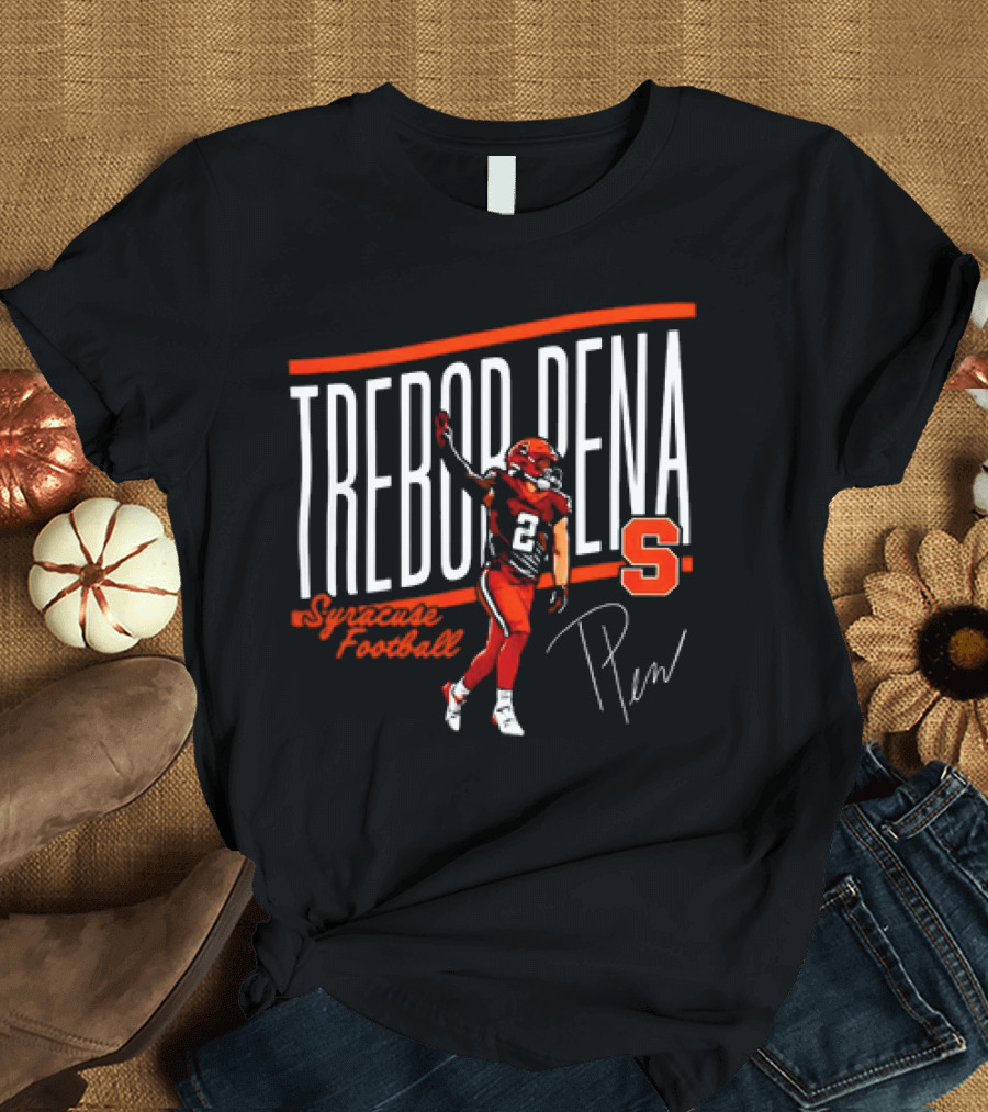 Trebor Pena Syracuse Football Orange S Player 2 T-Shirt