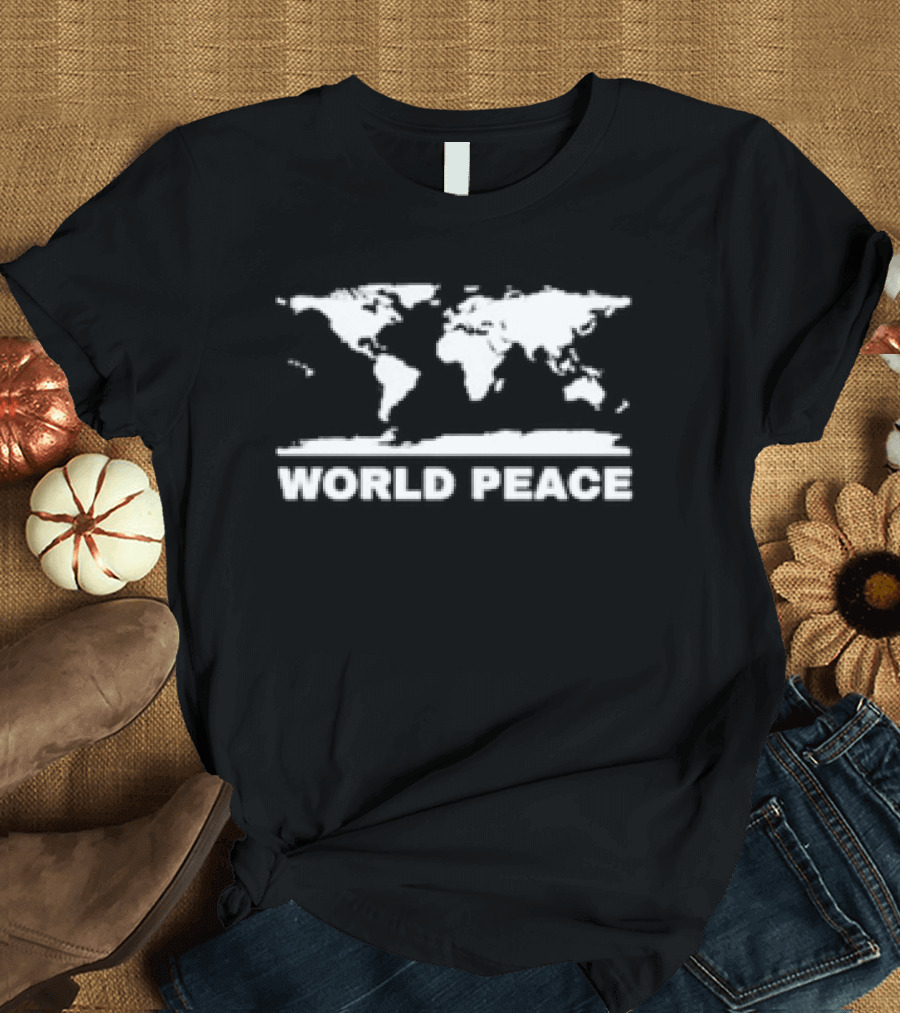 World Peace Global Map T-Shirt