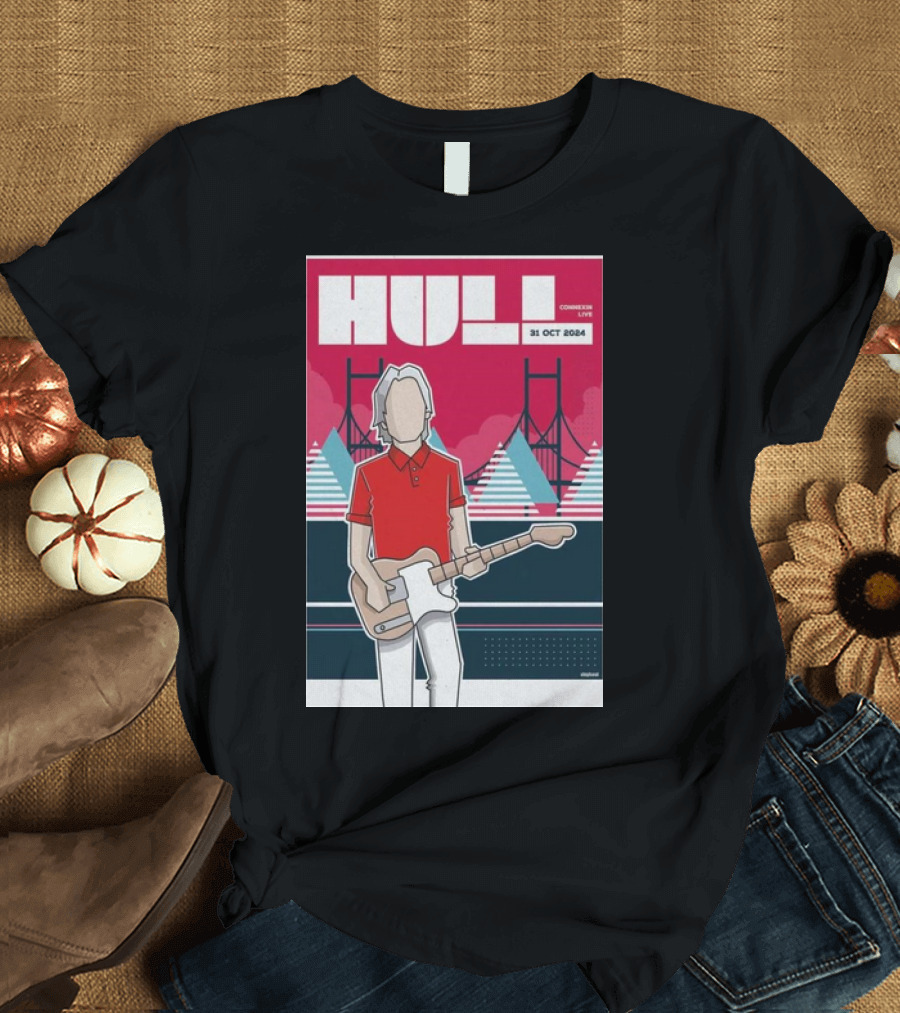 Paul Weller Concert Connexin Live Hull UK 31 Oct 2024 Music Event T-Shirt