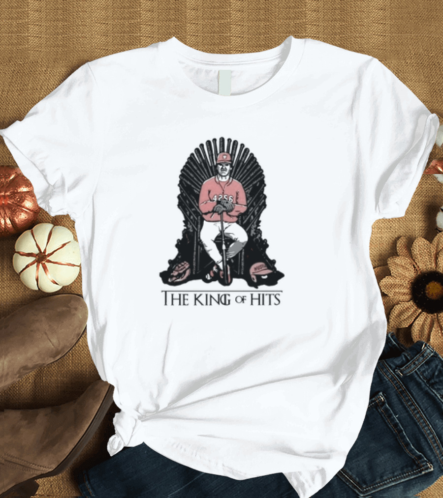 The King of Hits 4256 Throne Baseball Legend T-Shirt