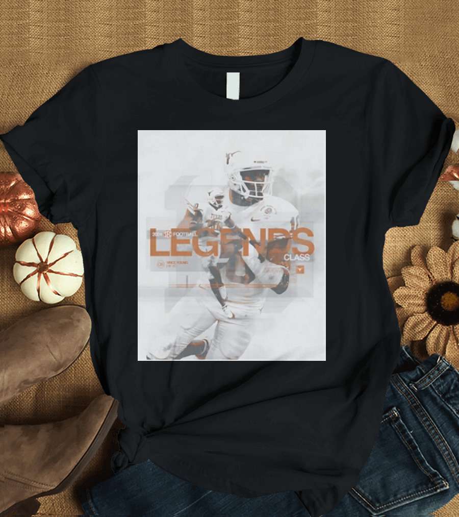 2005 Texas Football Vince Young Legends Class T-Shirt