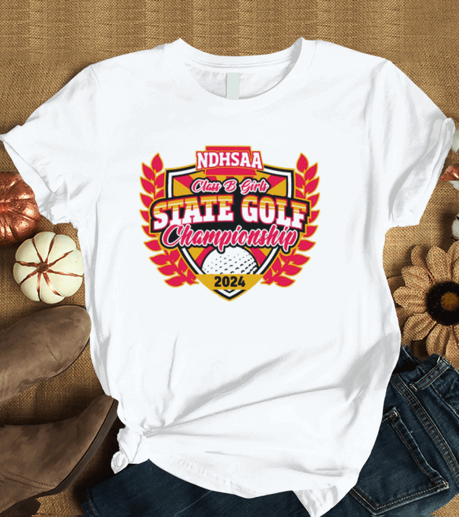 NDHSAA Class B Girls State Golf Championship T-Shirt