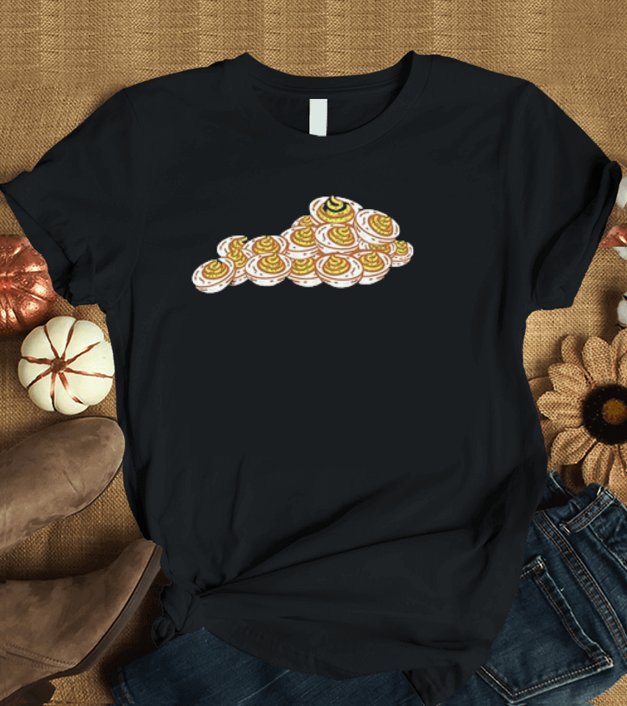 The Deviled Eggs Piled High Kentucky T-Shirt