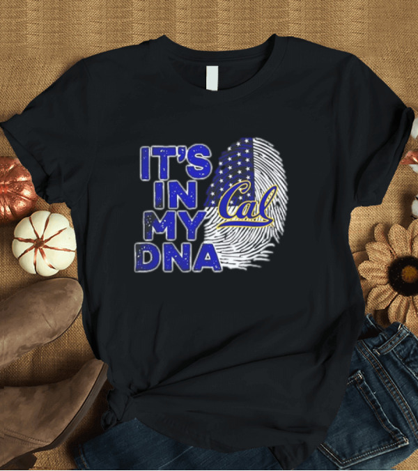 T-Shirt: It's in My DNA Cal Golden Bears 2024 Fingerprint T-Shirt It's in My DNA Cal Golden Bears 2024 Fingerprint T-Shirt