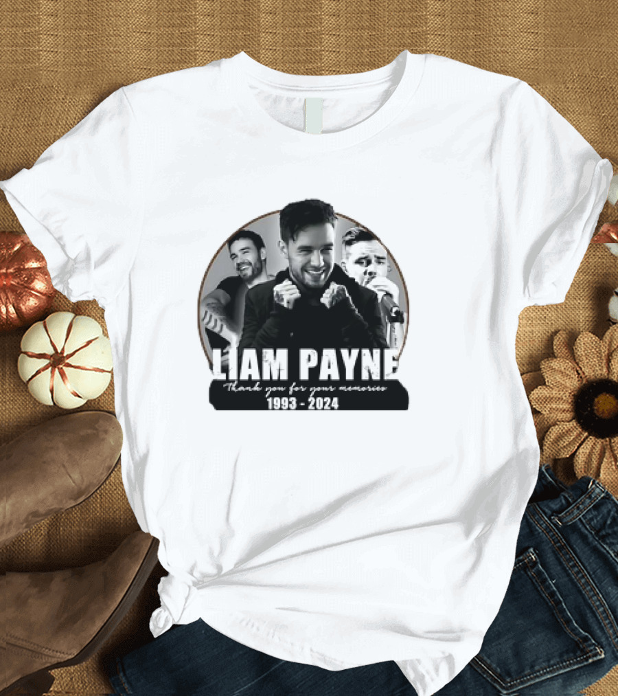Liam Payne 1993 2024 Thank You For Your Memories T-Shirt