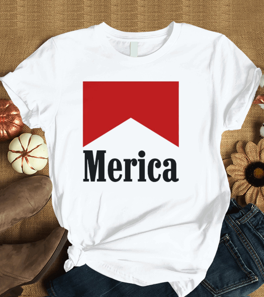 Merica Red Chevron T-Shirt