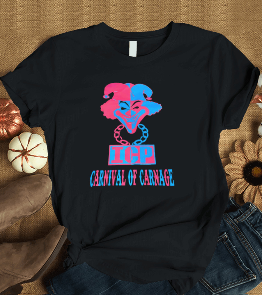 ICP Carnival of Carnage Jester with Chain T-Shirt
