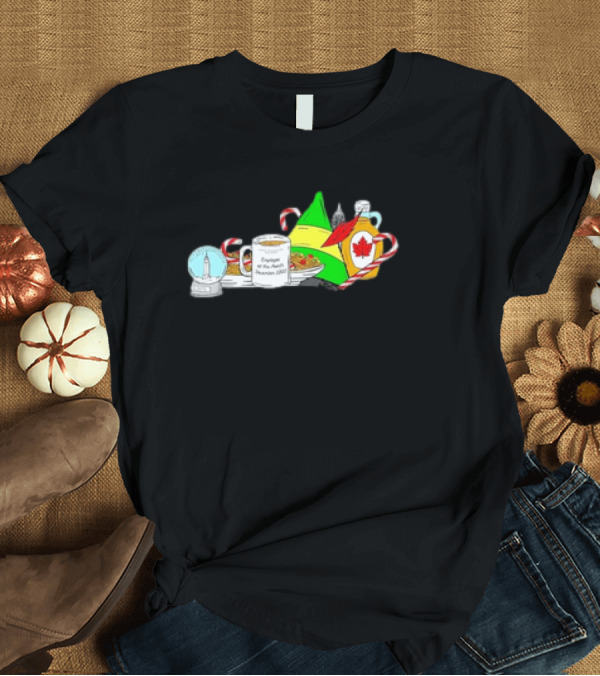 T-Shirt: Elf-Tucky Kentucky Christmas Engulfed in Maple Syrup and Candy Canes T-Shirt Elf-Tucky Kentucky Christmas Engulfed in Maple Syrup and Candy Canes T-Shirt
