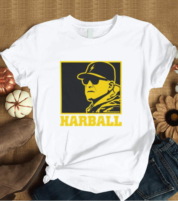 T-Shirt: Chargers Harball NFL Royal Jim Harbaugh Los Angeles T-Shirt Chargers Harball NFL Royal Jim Harbaugh Los Angeles T-Shirt
