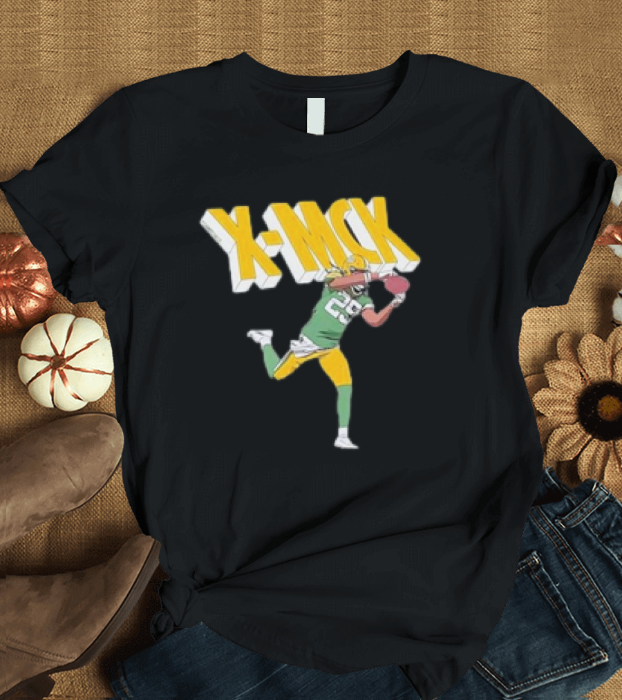 Rasul Douglas Catching Football Green Bay Packers X-MCK T-Shirt